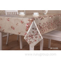 Wedding Party PVC Gold Tablecloth Embossed Table Cloth